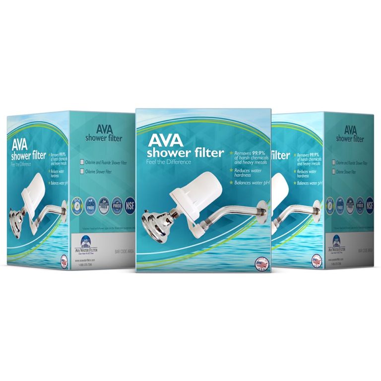 Fluoride and Chlorine Shower Filter Ava Water Filter